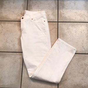 NWOT Lucky Brand White Jeans